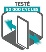 testé 50000 cycles